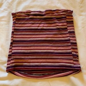 Multi color Bandeau/tube top.